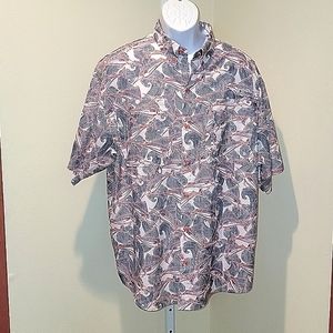 COLUMBIA MEN'S PFG SUPER TAMIAMI SHORT SLEEVE SHIRT, UPF 40 SUN PROTECTION